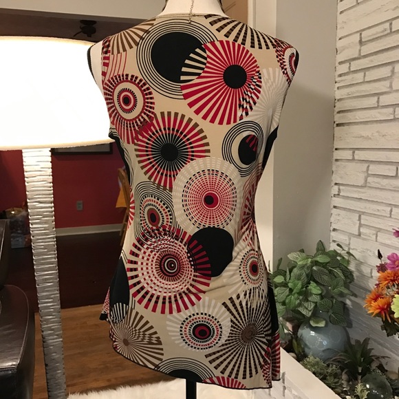 TRADED Retro asymmetrical top. - Picture 5 of 6